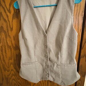 Abercrombie Fitted Gray Vest